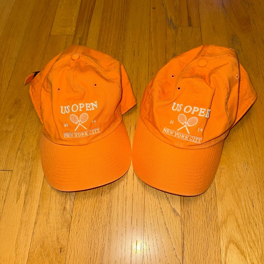 NEW US Open Baseball Caps 2014 Set of 2